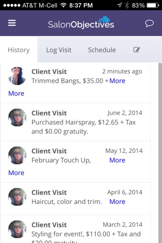 Salon Objectives screenshot 4