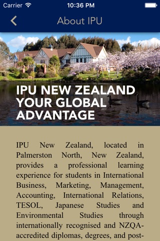 IPU New Zealand Tertiary Institute screenshot 3