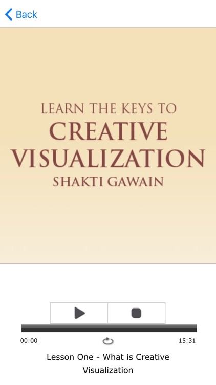 Creative Visualization Meditations by Shakti Gawain screenshot-3
