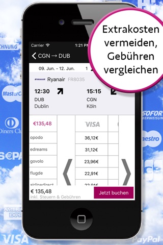 Flüge.de screenshot 4