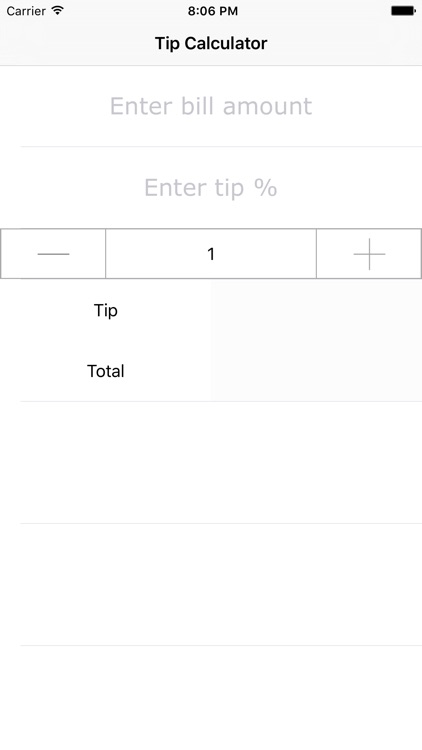 Tip Calculator - Calculate Tip and Split The Bill