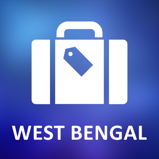 West Bengal, India Detailed Offline Map