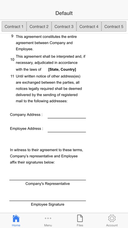 Work Contract screenshot-3
