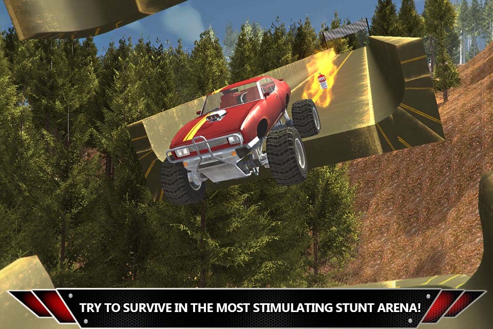 Offroad Stunt Car Drive 3d screenshot 4