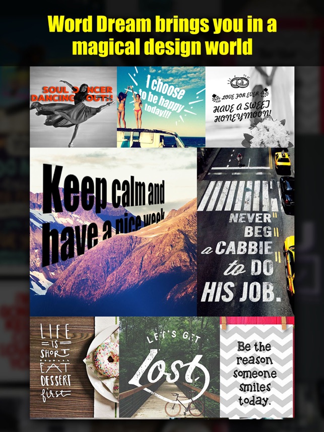 ‎Word Dream Pro - Cool Fonts & Typography Generator Screenshot