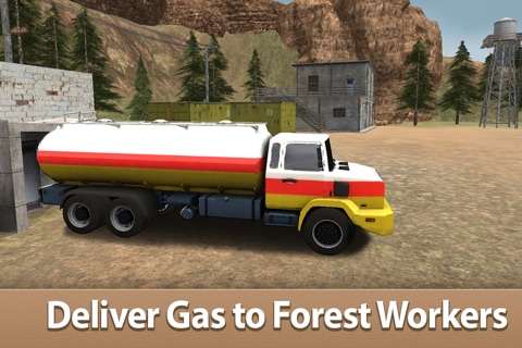 Oil Truck Simulator 3D - Offroad tank truck driving screenshot 4