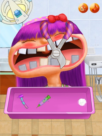 Cute Dentist @ Little Doctor Nose Office:Fun Baby Hair Salon and Spa Kids Teeth Games For Girl HD. screenshot 4