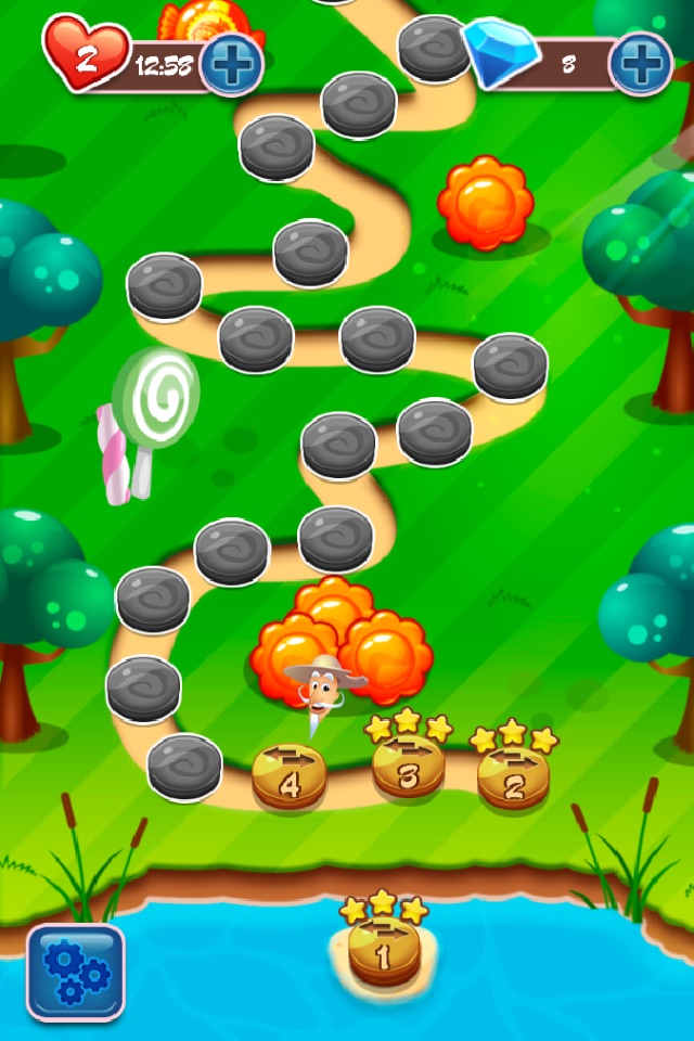 Candy Garden - Go To New Jelly Land 2016 screenshot 3