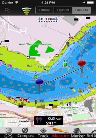 London - Thames Nautical Chart screenshot 4