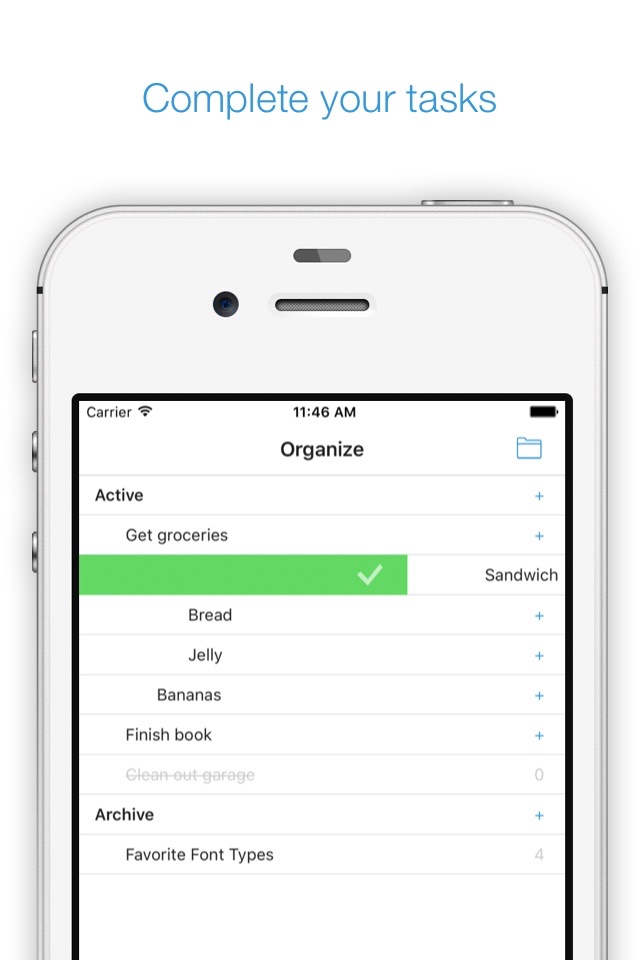 Organize - Thought Tracker screenshot 2