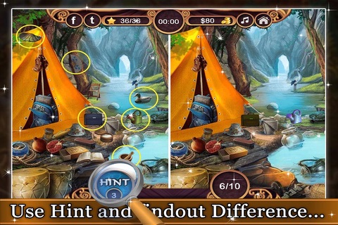 Adventure of Camping - Hidden Objects game for kids and adutls screenshot 3