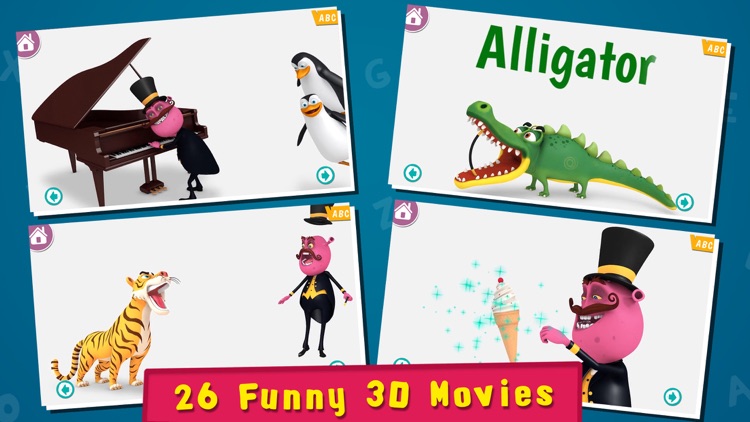 Magical Alphabet - Letters, Phonics, Spellings and ABC Videos for preschoolers and toddlers screenshot-4