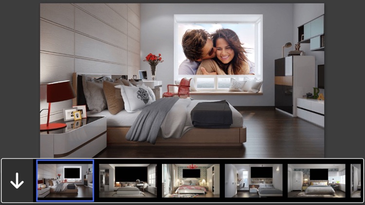Bedroom Photo Frames - Instant Frame Maker & Photo Editor