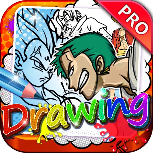 Drawing Desk  Manga & Anime : Draw and Paint Coloring Book Pro Edition For Kids