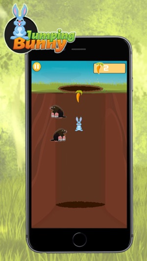 Jumping Bunny 2D - Dodge The Enemy, Tap to Hop and Bounce To(圖4)-速報App