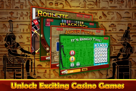 A Pharaoh's Slots Casino - Journey to Egypt's Lucky 777 Treasure -  Vegas Style screenshot 4