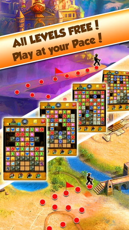 Gem Quest Hero - An ancient mania travel of jewel screenshot-3