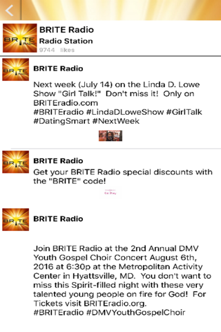 BRITE Radio 3CM screenshot 2