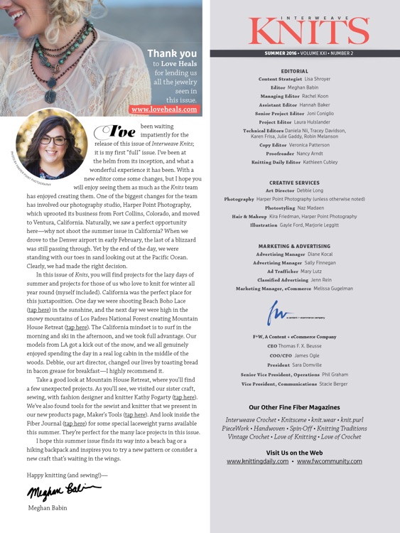 Interweave Knits Magazine