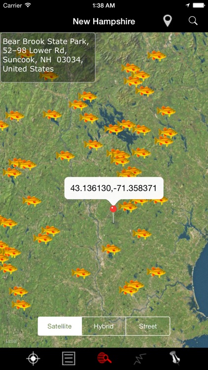 New Hampshire: Lakes & Fishes screenshot-3