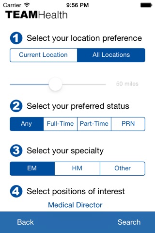 TeamHealth Medical Careers screenshot 2