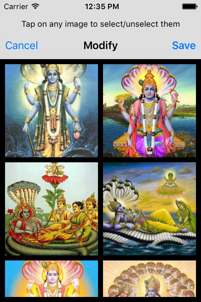 Lord Vishnu Aarti : 3D App screenshot 2