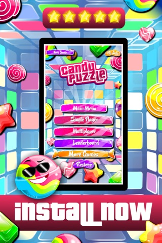Candy Puzzle Match-3 screenshot 4