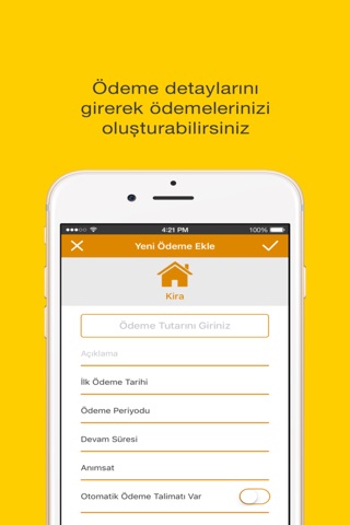 Hesapp - Sabit ödemelerinizi yönetin ve tasarruf edin screenshot 3