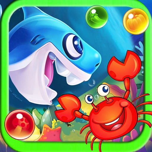 Mr Crab Vs Hungry Shark Crush 2 : Bubble Shooter World iOS App