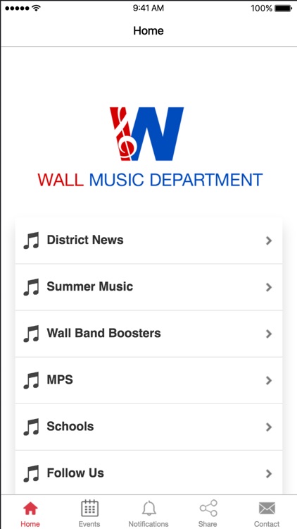 Wall Music Department - Wall Township Public Schools