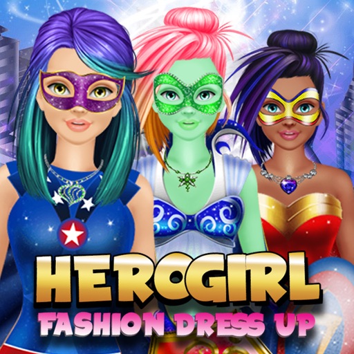 Hero Girls Fashion DressUp - Super Power Girls Game iOS App