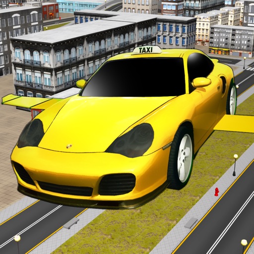Flying Taxi Driver 3d Simulator iOS App