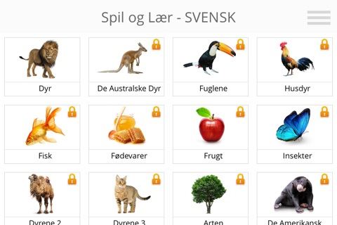 Play and Learn SWEDISH screenshot 2