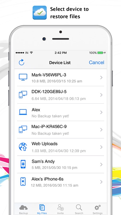 Right Backup Anywhere