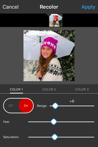 Video Color Editor - Change Video Color, Add Video Filters and Vintage Effects screenshot 3