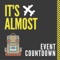 Event Countdown is a day tracking app which tells you the remaining days until or starts counting the days after the event with your own photos