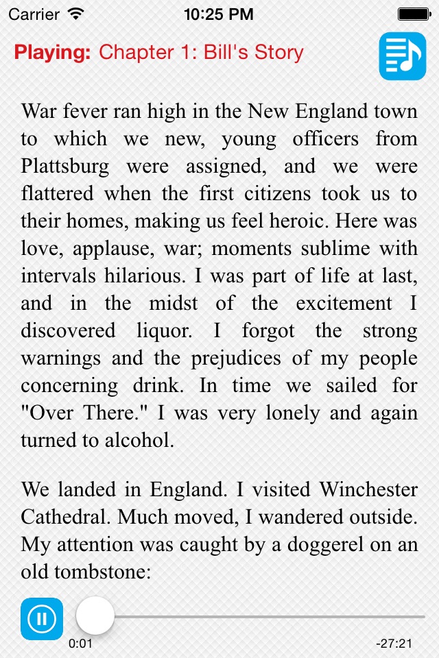 AA Big Book of Alcoholics Anonymous screenshot 3