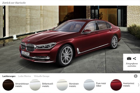 BMW Individual 7 Series AR screenshot 3