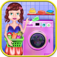 Activities of Kids Laundry Clothes Washing & Cleaning - Free Fun Home Games for Girls & kids