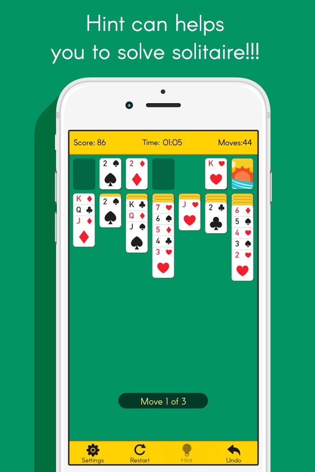 Solitaire:Card Game Spider Solitaire, Ace, Pyramid screenshot 3