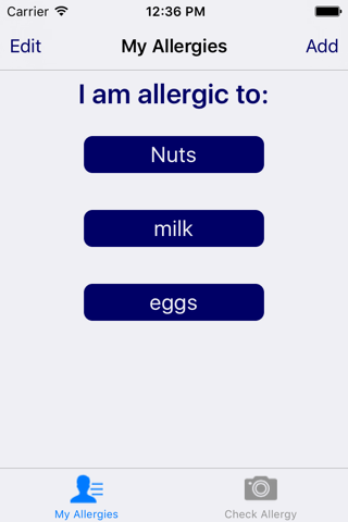 Food Allergy Snapper screenshot 3