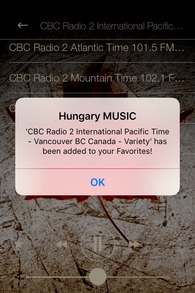 Canada Music ONLINE Radio from Ottawa screenshot 3