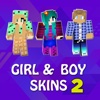 PE New Girls & Boys Skins for Minecraft Game