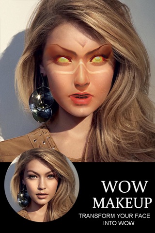 Face Off - World of Warcraft Edition,Live 3D Face Make-up, Monster Photo Effects Editor screenshot 2