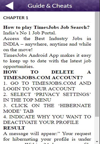 App Guide for TimesJobs screenshot 2