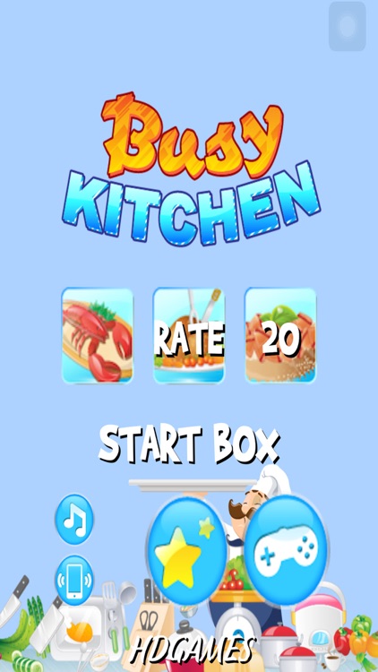 Busy kitchen