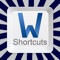 • Over 110 Shortcuts for Mac OS X and Windows versions of Word
