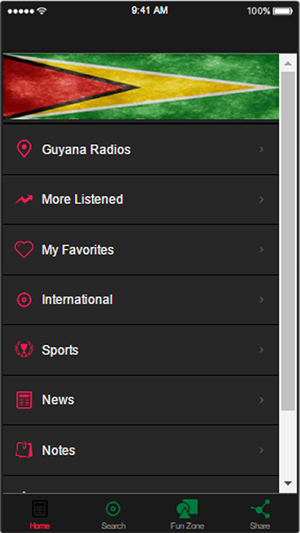 A+ Listen Guyana Radios Stations Free - 