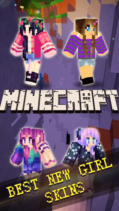 Best Girls Skins Collection - Pixel Art for Minecraft Pocket Edition 1.0 IOS -