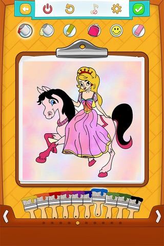 Princess Coloring Book ! screenshot 3